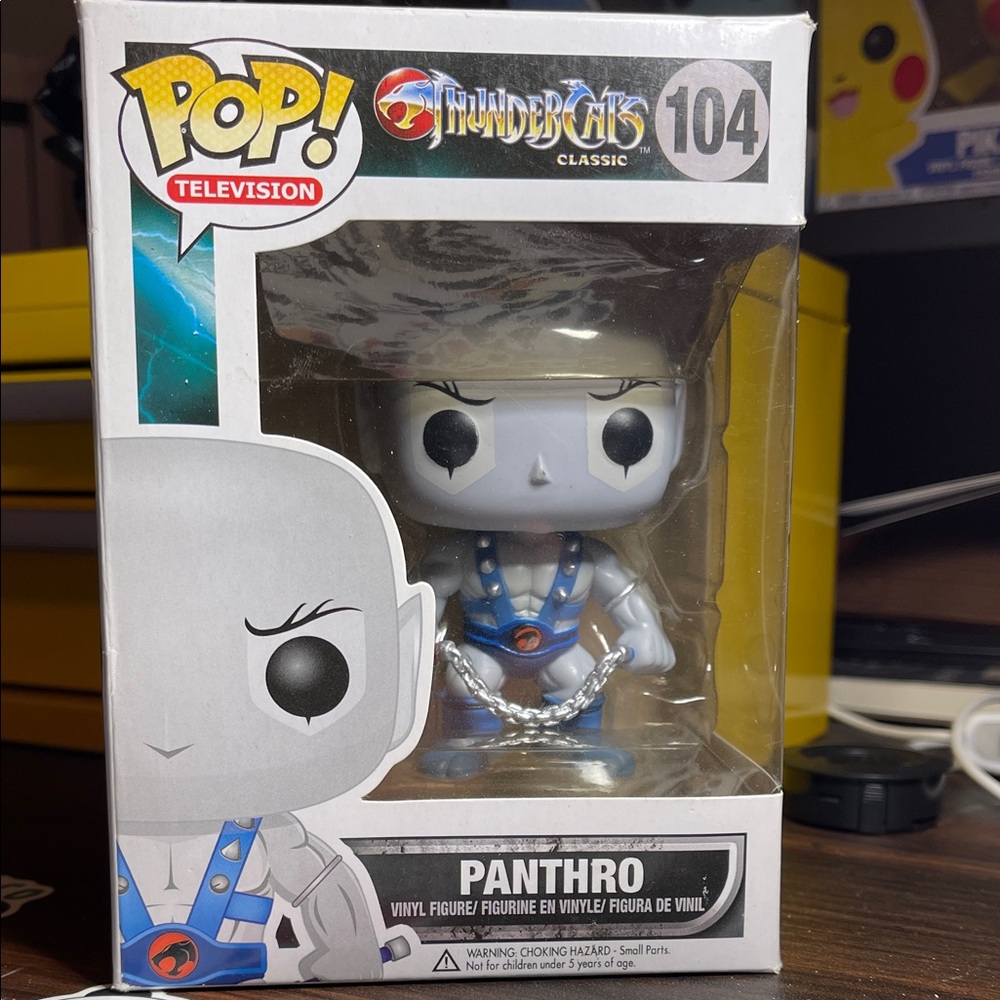 Funko Thundercats Panthro Vinyl Figure - Silver and Blue